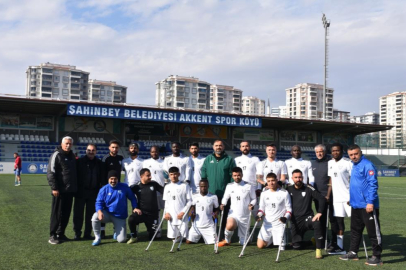 Şahinbey Ampute'den galibiyet