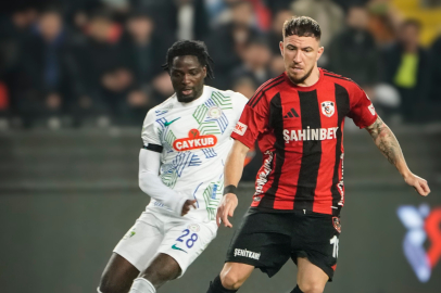 Gaziantep FK, Rize engelini tek golle geçti