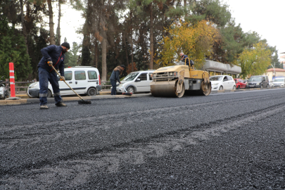Nizip’te yolu yapımı devam ediyor