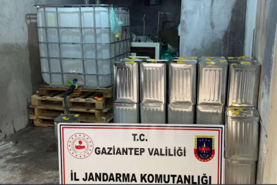 Gaziantep’te sahte zeytinyağı operasyonu