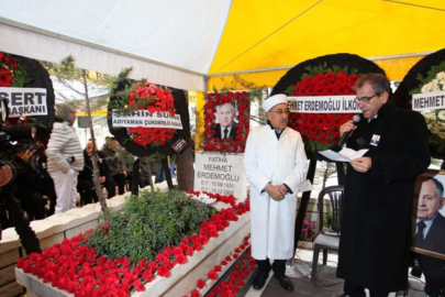 Mehmet Erdemoğlu mezarı başında anıldı