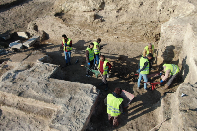 Pompeiopolis’te Afrodit heykelleri bulundu