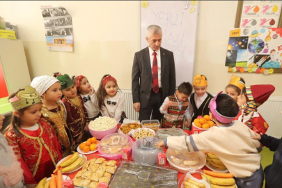 Tahmazoğlu, miniklerle Yerli Malı Haftası’nı kutladı