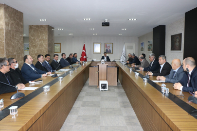 Gaziantep Valiliği’nde İl İstihdam ve Mesleki Eğitim Kurulu Olağanüstü Toplandı