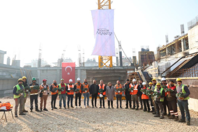Uluslararası standartlarda bir tesis yükseliyor!