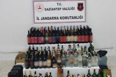 Gaziantep’te her yerden sahte alkol fışkırdı