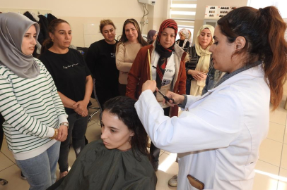 Gaziantep'te Genç Kızlara Meslek Kazandırma Kursları