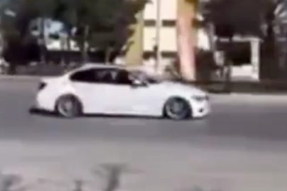 Gaziantep'te Drift Atan Sürücüye Ceza