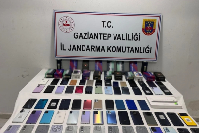 Gaziantep’te Kaçak Telefon Operasyonu