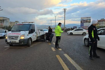 Gaziantep’te Motosiklet Kazası