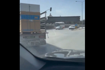 Gaziantep Trafiğini Tehlike Attı!