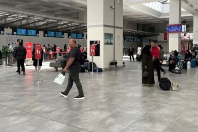 Gaziantep Havaalanı’nda Korkutan Olay