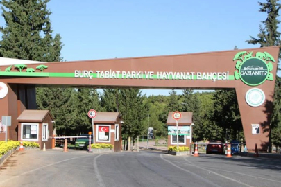 Gaziantep'te Bayram'da Burç Tabiat Parkı Dolup Taştı!
