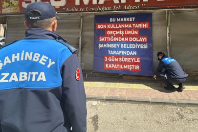 Şahinbey'de Denetimler Hız Kesmeden Devam Ediyor