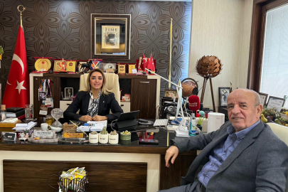TUSAF Başkanın’dan, Aslı Emektar’a Ziyaret!