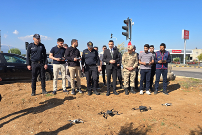 Gaziantep’te Trafiğe Dron Destekli Denetimi
