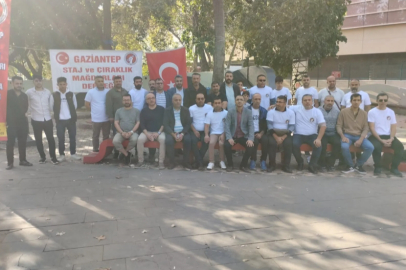 Staj Mağdurları Gaziantep’te Sokağa Çıktı