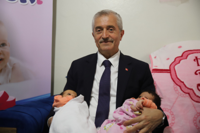 Gaziantep’te İkiz Bebeklere Şahinbey'den Destek