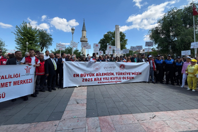 Gaziantep’te Aile Günü İçin Anlamlı Yürüyüş