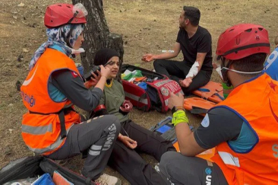 Gaziantep UMKE'den Nefes Kesen Tatbikat