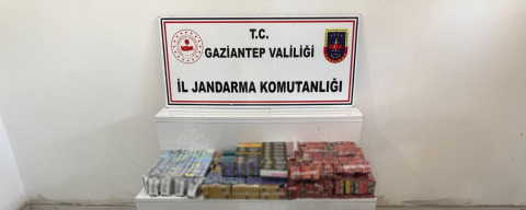 Gaziantep Jandarması'ndan Kaçakçılık Operasyonu