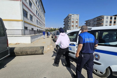 Gaziantep’te Zabıtadan Örnek Davranış