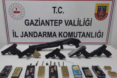 Gaziantep'te Jandarmadan Silah Kaçakçılarına Darbe!