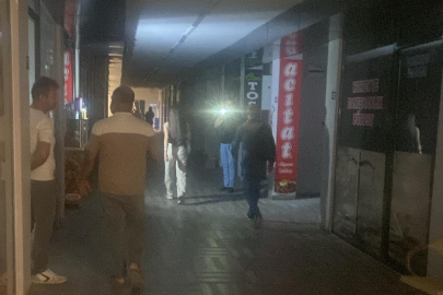 Gaziantep Adliyesi Alt Geçidi Karanlığa Gömüldü