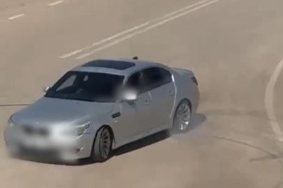Gaziantep’te drift yapan sürücüye 46 bin 392 TL ceza