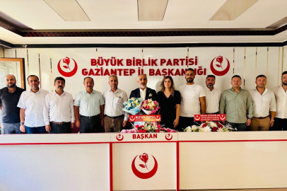 BBP Gaziantep Teşkilatından Kızılaslan’a Basın Bayramı Ziyareti