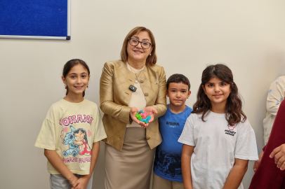 Fatma Şahin, Yaz Kurslarındaki Çocuklarla Buluştu