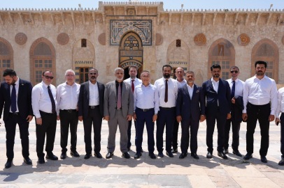 Gaziantep heyeti, Suriye’nin Halep kentinde temaslarda bulundu