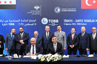 Gaziantep Sanayi Odası ile Halep Sanayi Odası arasında iş birliği protokolü imzalandı