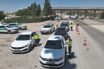 Gaziantep'te 217 araca 300 bin TL trafik idari para cezası