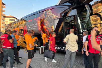  Galatasaray, ligin ilk maçı için Gaziantep'te