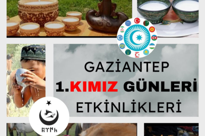 GAZİANTEP 1.KIMIZ GÜNLERİ ETKİNLİKLERİ COŞKU İÇERİSİNDE GERÇEKLEŞTİ.