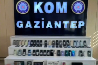 Gaziantep'te cep telefonu kaçakçılarına dev operasyon: 8 gözaltı