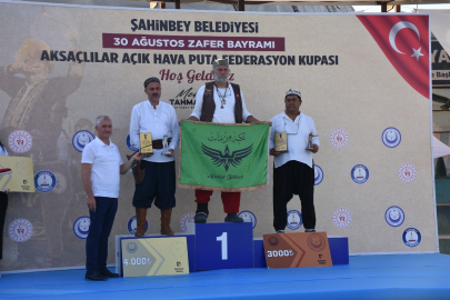 Aksaçlılar Açık Hava Puta Federasyon Kupası'nda şampiyonlar belli oldu