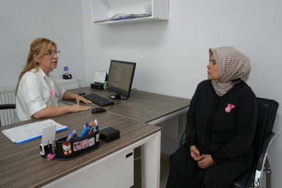 Kanser taraması yaptıran kadın erken teşhisle sağlığına kavuştu