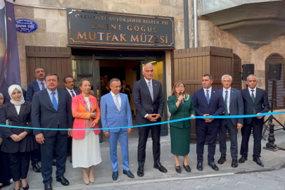 Bakan Ersoy, Gaziantep'te Mutfak Müzesi'nin açılışını yaptı