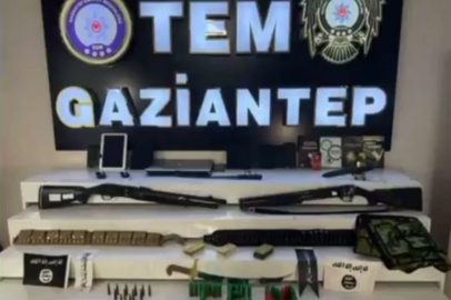 Gaziantep'te terör operasyonunda 7 tutuklama