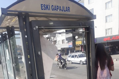 Gaziantep'te Otobüs Durakları Tehlike Saçıyor