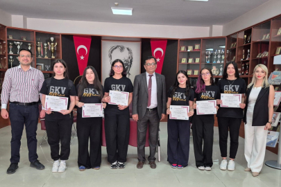 GKV Özel Cemil Alevli Lisesi öğrencileri gururlandırdı