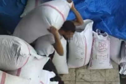 Gaziantep'te 450 bin TL'lik Antep fıstığı hırsızlığı kamerada