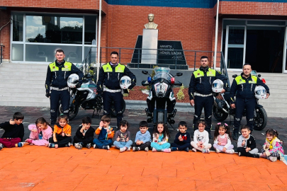  Jandarmadan 73 öğrenciye güvenli trafik eğitimi