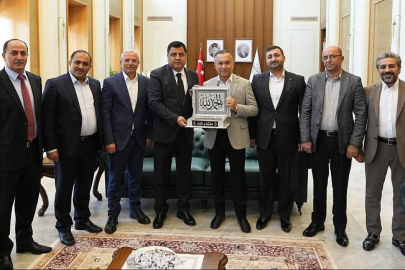 Gaziantep GATEM Yönetimi, Vali Kemal Çeber’i Makamında Ziyaret Etti