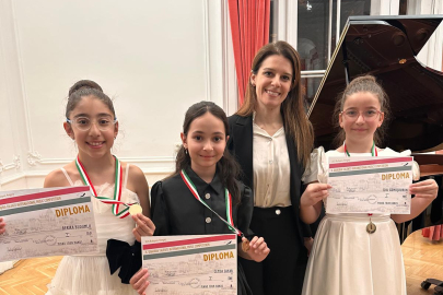 Elif Anastasia Çavdar, Gaziantep Güzel Sanatlar Müzik Ortaokulu’nun 10 yaşındaki genç piyanisti…