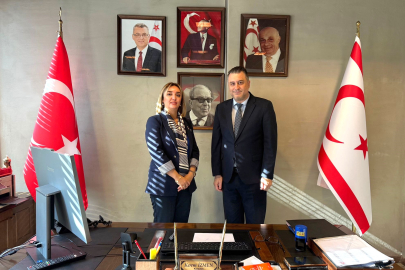 Aslı Aslan Emektar’dan KKTC Başkonsolosu Kerem İzmen’e Anlamlı Ziyaret