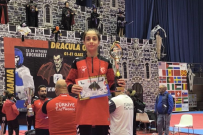 Şahinbeyli Sporcu Ceren Ağdoğan Avrupa Şampiyonu Oldu