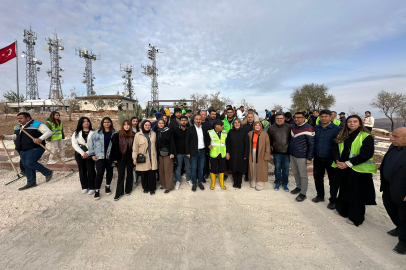 Oğuzeli Belediyesi Deliklitepe’de Tarihi Ağaçlandırma Seferberliği Başlattı